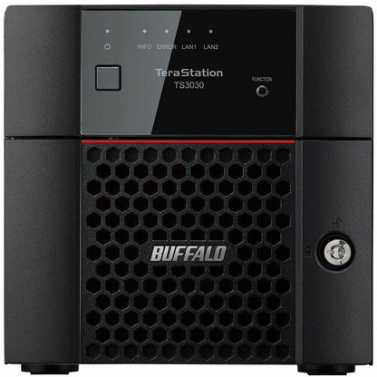 BUFFALO TeraStation 3230DN NAS de bureau à 2 baies 4 To (2 x 2 To) Disque dur inclus 2,5 GBE iSCSI conforme TAA TS3230DN0402