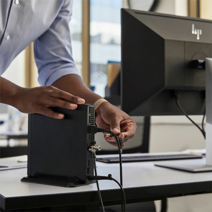 Ordinateur de bureau HP Pro Mini 400 G9 - Intel Core i5 12e génération i5-12500T - 16 Go - SSD 512 Go - Mini PC B17T4AT#ABC
