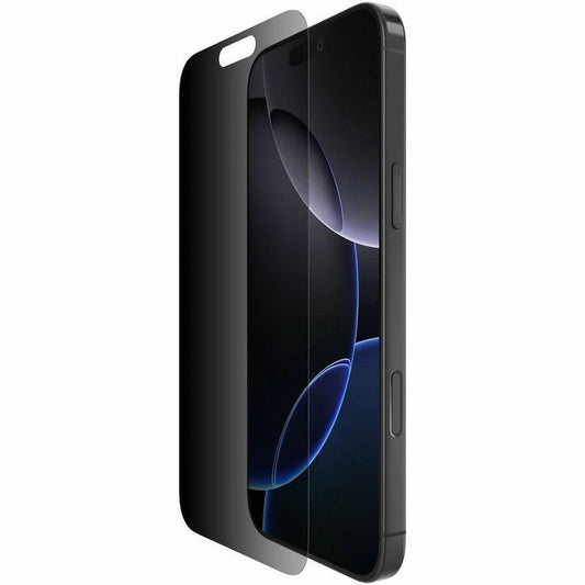 Protection d'écran Belkin ScreenForce InvisiGlass avec traitement de confidentialité pour iPhone 16 Pro Max OVA170FQ
