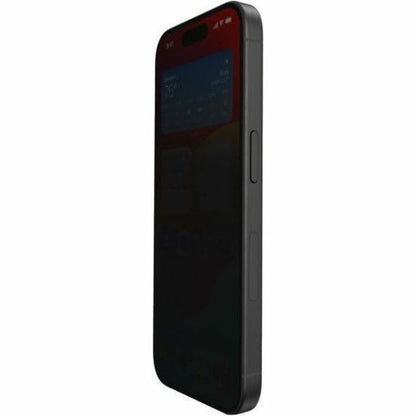 Protection d'écran Belkin ScreenForce InvisiGlass avec traitement de confidentialité pour iPhone 16 Pro Max OVA170FQ