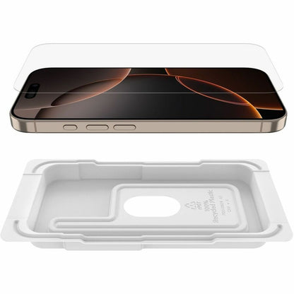 Belkin ScreenForce UltraGlass 2 Treated Screen Protector for iPhone 16 Pro Clear OVA157FQ