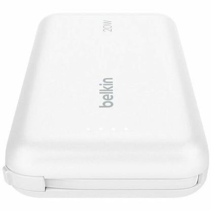 Belkin BoostCharge Power Bank 10K with Integrated Cable BPB021fqWH