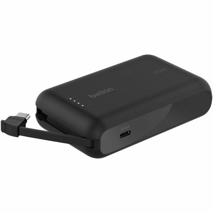 Batterie externe Belkin BoostCharge 10K avec câble intégré BPB021fqBK