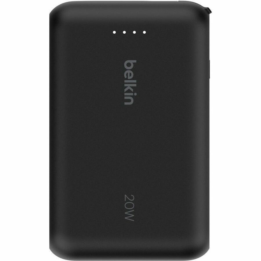 Batterie externe Belkin BoostCharge 10K avec câble intégré BPB021fqBK