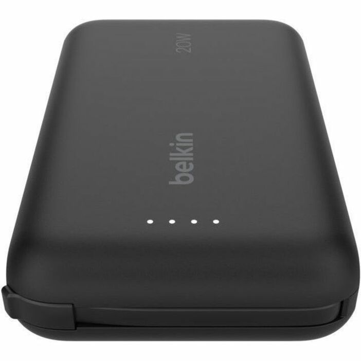 Batterie externe Belkin BoostCharge 10K avec câble intégré BPB021fqBK