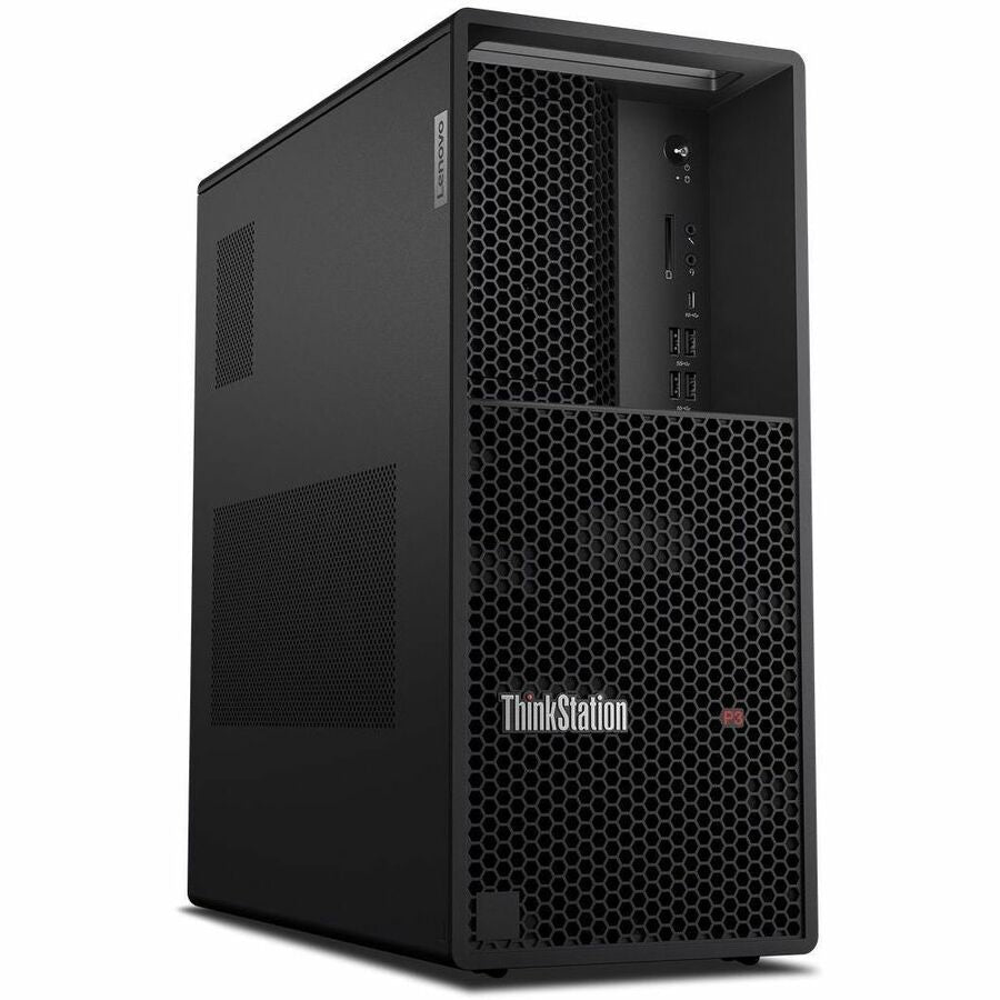 Lenovo ThinkStation P3 30GS00GRUS Workstation - 1 x Intel Core i7 14th Gen i7-14700 - vPro Technology - 16 GB - 512 GB SSD - Tower 30GS00GRUS