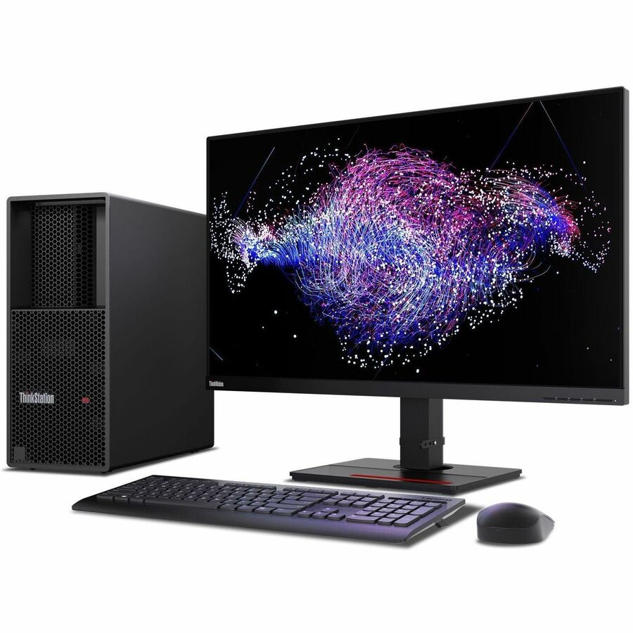 Lenovo ThinkStation P3 30GS00GQUS Workstation - 1 x Intel Core i5 14th Gen i5-14500 - vPro Technology - 16 GB - 512 GB SSD - Tower 30GS00GQUS