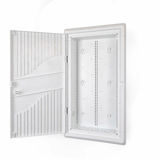 Boîtier multimédia mural StarTech.com de 71 cm, boîtier de gestion des câbles pour distribution réseau, fixations/modules de montage inclus, blanc 28P1-MEDIA-ENCLOSURE