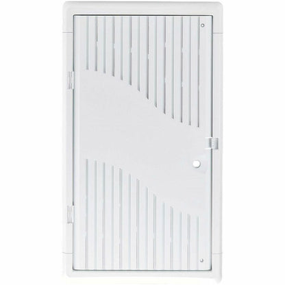 StarTech.com 28in Wall-Mount Media Enclosure, Cable Management Box for Network Distribution, Mounting Fixtures/Modules Included, White 28P1-MEDIA-ENCLOSURE