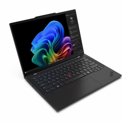 Ordinateur portable Lenovo ThinkPad T14s Gen 6 21N1002DCA 14" (355,60 mm) Copilot+ - WUXGA - Qualcomm Snapdragon X1P-42-100 - 16 Go - SSD 512 Go - Clavier français - Noir 21N1002DCA