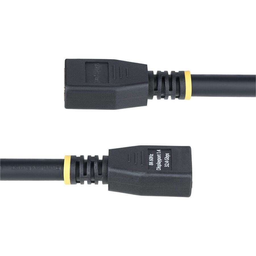 StarTech.com 10ft (3m) DisplayPort 1.4 Extension Cable, DP 1.4 Port Saver Cable, 8K 60Hz, DisplayPort Extension Adapter Cord, Male to Female 10F-DP14-EXTEND-CBL