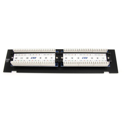 Panneau de brassage mural StarTech.com 1U 12 ports Cat5e 110 - 45 degrés PANEL4512