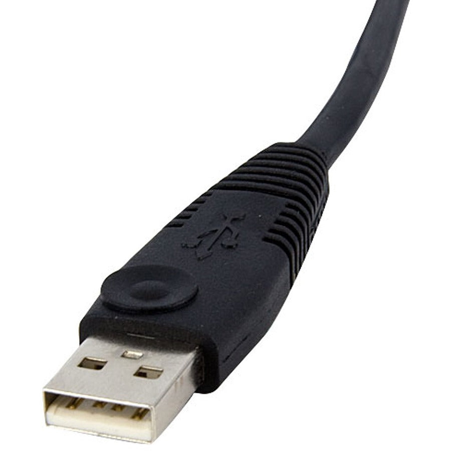 Câble de commutation KVM USB DVI 4 en 1 StarTech.com de 3 m avec audio DVID4N1USB10