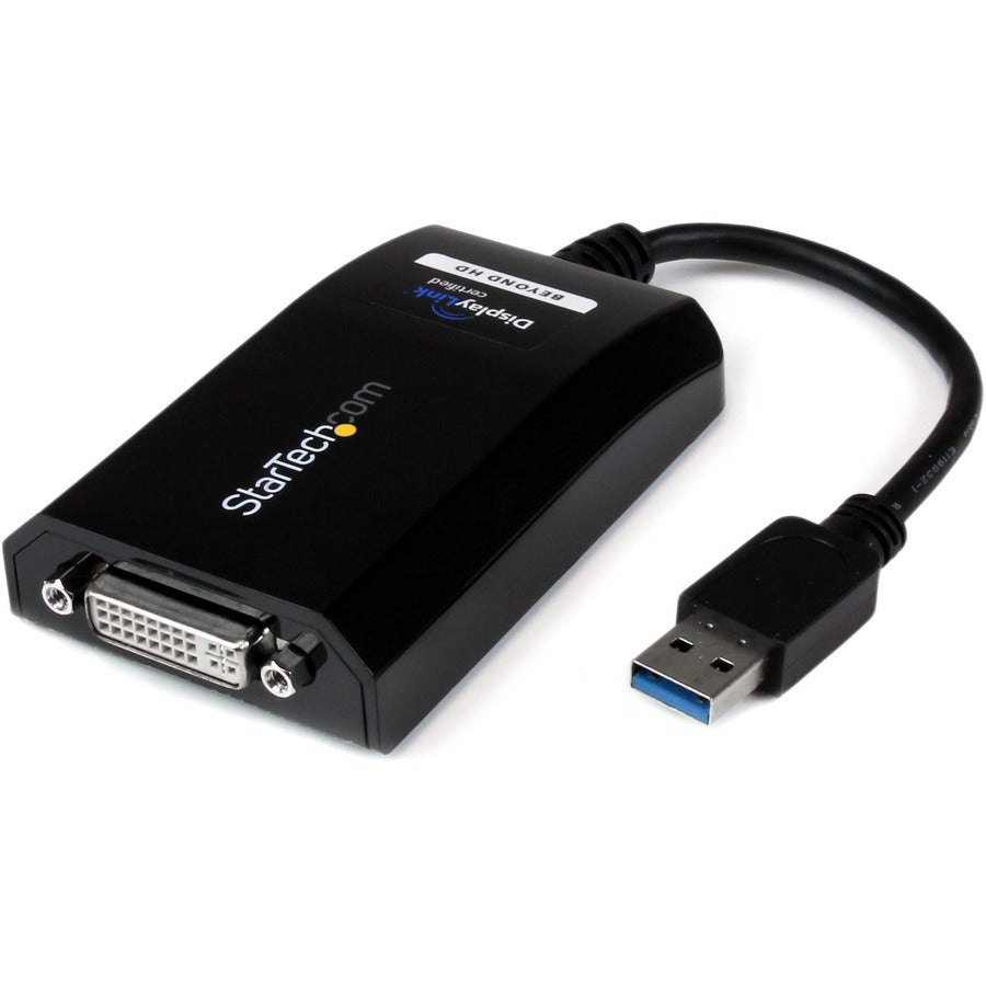Adaptateur multi-écrans pour carte vidéo externe USB 3.0 vers DVI StarTech.com - 2048 x 1152 USB32DVIPRO
