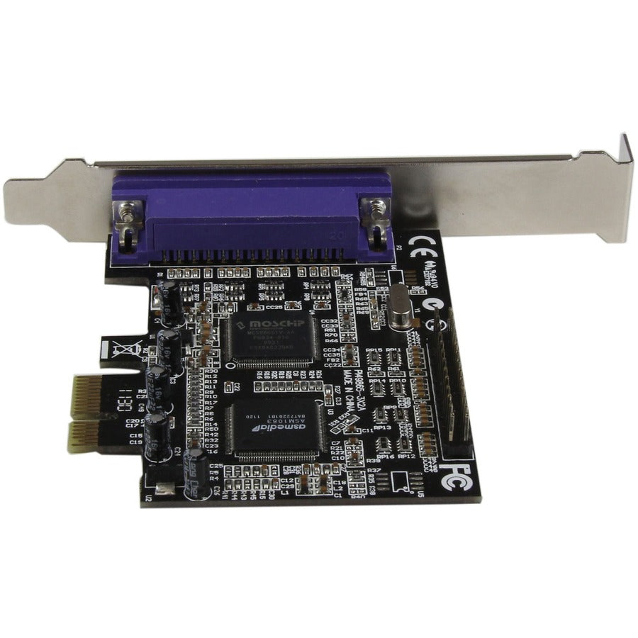 StarTech.com Carte adaptateur parallèle PCI Express / PCI-e à 2 ports - IEEE 1284 avec support à profil bas PEX2PECP2