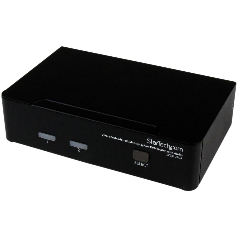 Commutateur KVM DisplayPort USB 2 ports avec audio StarTech.com SV231DPUA