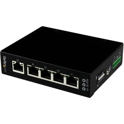 Commutateur Ethernet Gigabit industriel non géré à 5 ports StarTech.com - Montage sur rail DIN/mural IES51000