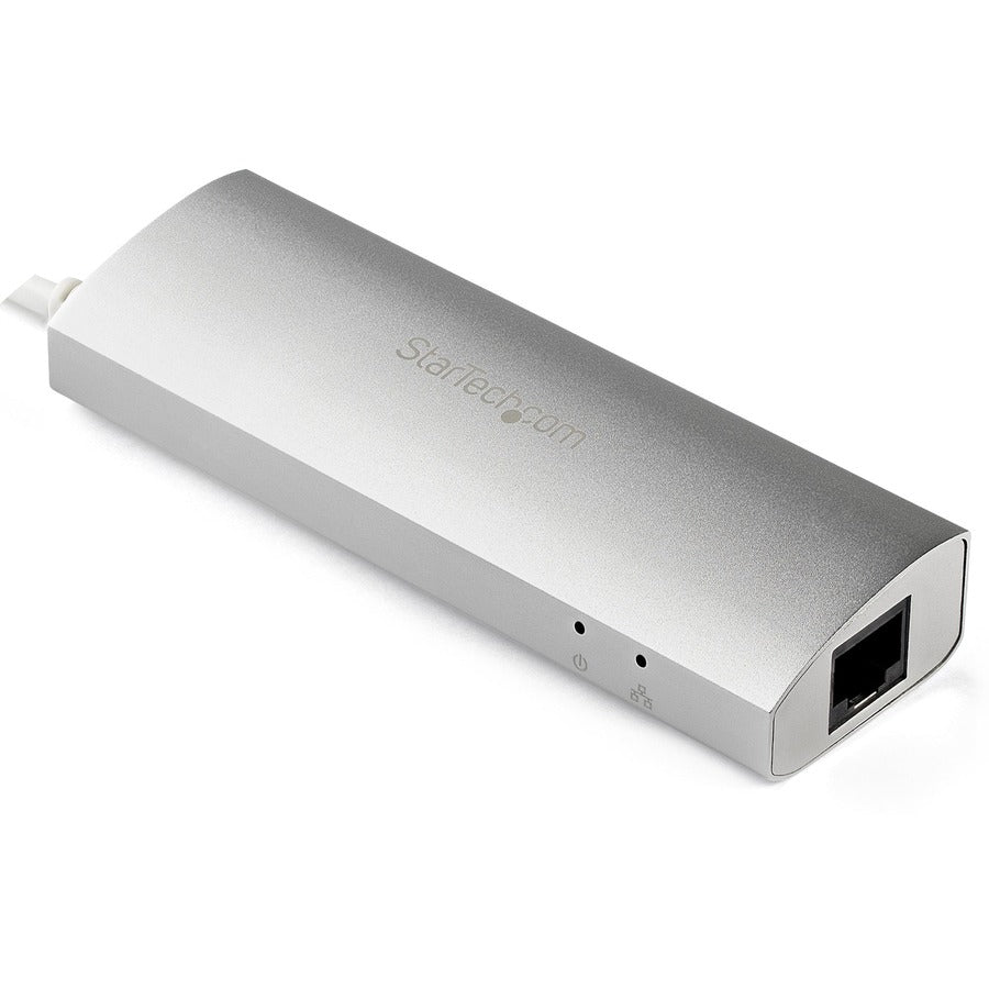 StarTech.com Hub USB 3 ports avec Ethernet, ports USB-A, Gigabit Ethernet/GbE, USB 5 Gbit/s, alimentation par bus, hub USB 3.0 pour ordinateur portable ST3300G3UA