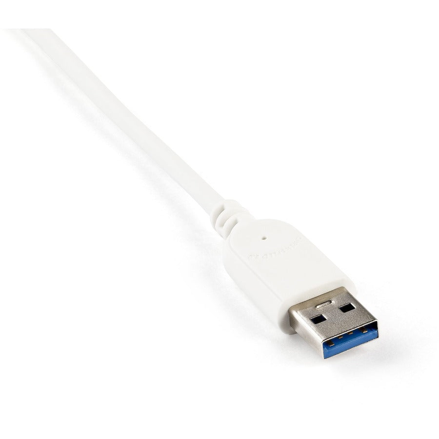 StarTech.com Hub USB 3 ports avec Ethernet, ports USB-A, Gigabit Ethernet/GbE, USB 5 Gbit/s, alimentation par bus, hub USB 3.0 pour ordinateur portable ST3300G3UA