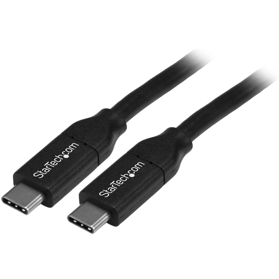 Câble USB C StarTech.com de 4 m avec alimentation (5 A) - M/M - USB 2.0 - Certifié USB-IF - Câble USB 2.0 Type C USB2C5C4M