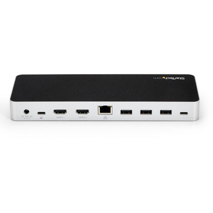 StarTech.com Dual Monitor USB C Docking Station w/ 60W Power Delivery - USB 3.1 Gen 1 Type C to HDMI or DVI - 5x USB - Windows Laptop Dock MST30C2HHPD