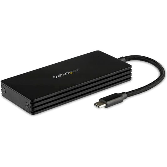 Boîtier SSD M.2 StarTech.com pour disques SATA M.2 - USB 3.1 Gen 2 - Boîtier externe M.2 pour ordinateur portable USB-C - Adaptateur USB M.2 SATA SM21BMU31CI3