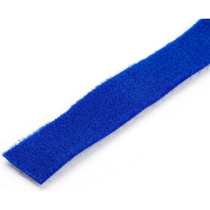 StarTech.com Rouleau de 25 pieds de bande auto-agrippante - Bleu - Gestion des câbles (HKLP25BL) HKLP25BL