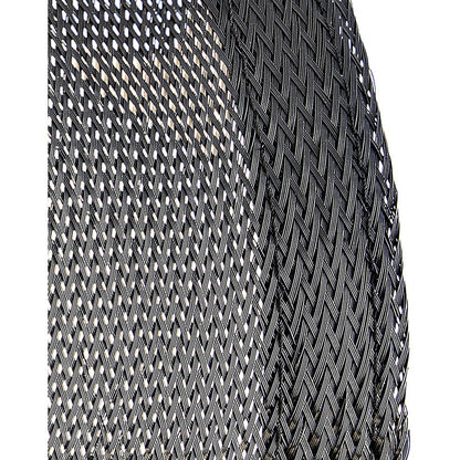 StarTech.com Gaine de gestion de câbles de 3 m (10 pi), gaine en maille tressée/cache-câbles au sol, gestionnaire de câbles d'ordinateur/dissimulateur de câbles WKSTNCMFLX
