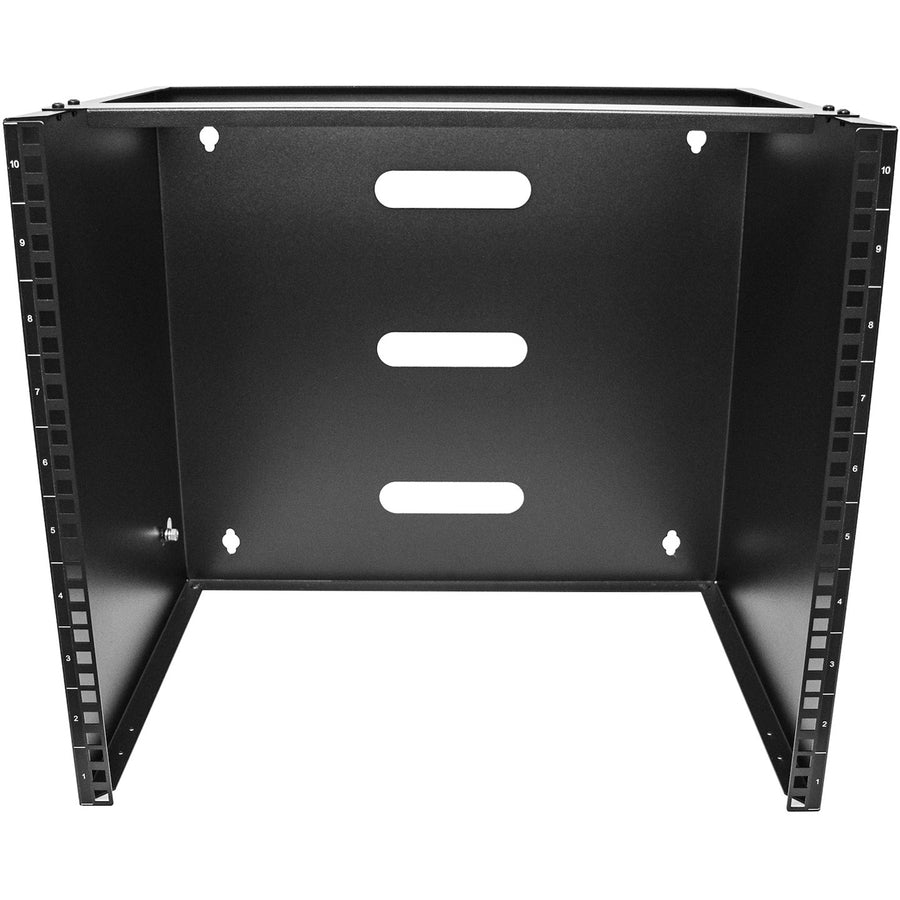 StarTech.com Rack mural 10U, 35,6 cm de profondeur, rack réseau mural 48,3 cm, support de panneau de brassage mural pour commutateur/équipement informatique RACK-10U-14-BRACKET