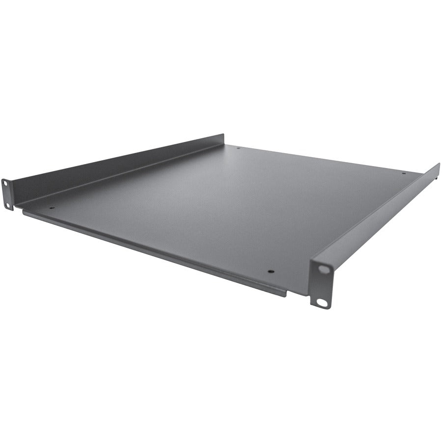 StarTech.com Étagère pour rack de serveur 1U - Plateau de montage en rack cantilever fixe de 50,8 cm de profondeur pour boîtier de données/audiovisuel/réseau de 48,3 cm avec écrous à cage et vis SHELF-1U-20-FIXED-S