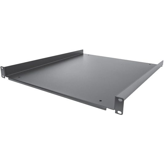StarTech.com Étagère pour rack de serveur 1U - Plateau de montage en rack cantilever fixe de 50,8 cm de profondeur pour boîtier de données/audiovisuel/réseau de 48,3 cm avec écrous à cage et vis SHELF-1U-20-FIXED-S