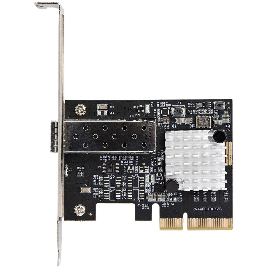 StarTech.com Carte PCIe SFP+ 10G, Adaptateur réseau à port SFP+ unique, SFP+ ouvert pour modules/câbles compatibles MSA, Carte réseau PCIe 10 Gigabit PEX10GSFP