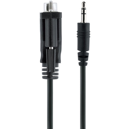 Câble série DB9 vers 3,5 mm de StarTech.com de 1 m pour la configuration des périphériques série, RS232 DB9 mâle vers 3,5 mm pour l'étalonnage via la prise audio 9M351M-RS232-CABLE
