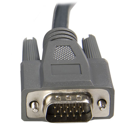 StarTech.com Câble USB/VGA 2 en 1 - USB Type A 4 broches, HD-15 (M) - HD-15 (M) - 1,8 m SVUSBVGA6