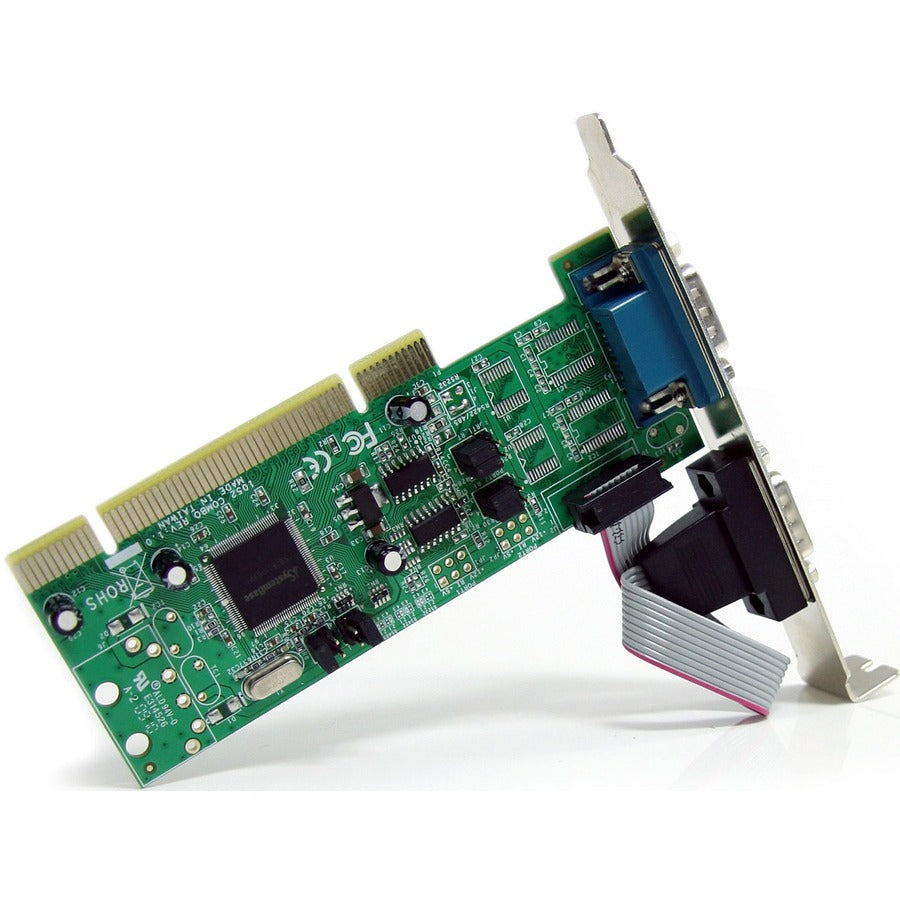 StarTech.com Carte adaptateur série PCI RS422/485 à 2 ports avec UART 161050 PCI2S4851050