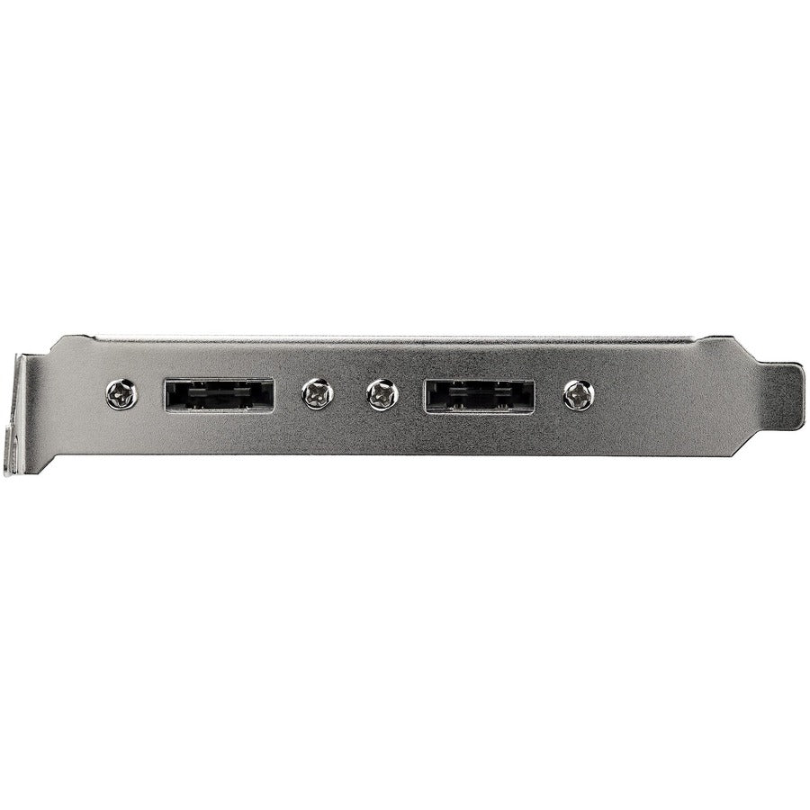 StarTech.com Support de plaque pour connecteur SATA vers eSATA à 2 ports - Panneau interne ATA série vers externe - ATA série 7 broches - ATA série externe 7 broches ESATAPLATE2
