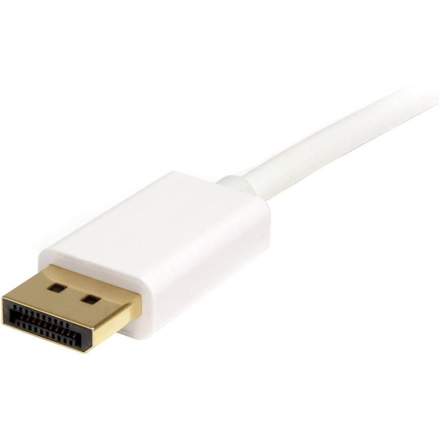 StarTech.com Câble Mini DisplayPort vers DisplayPort 1.2 de 1 m (3 pi), câble adaptateur mDP vers DisplayPort 4K x 2K, câble Mini DP vers DP pour moniteur MDP2DPMM1MW
