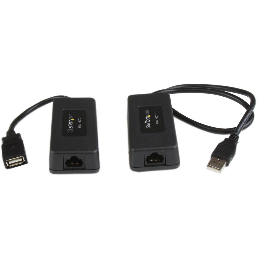 StarTech.com Rallonge Ethernet USB 1 port sur Cat5/Cat6 - jusqu'à 40 m (131 pi) USB110EXT2