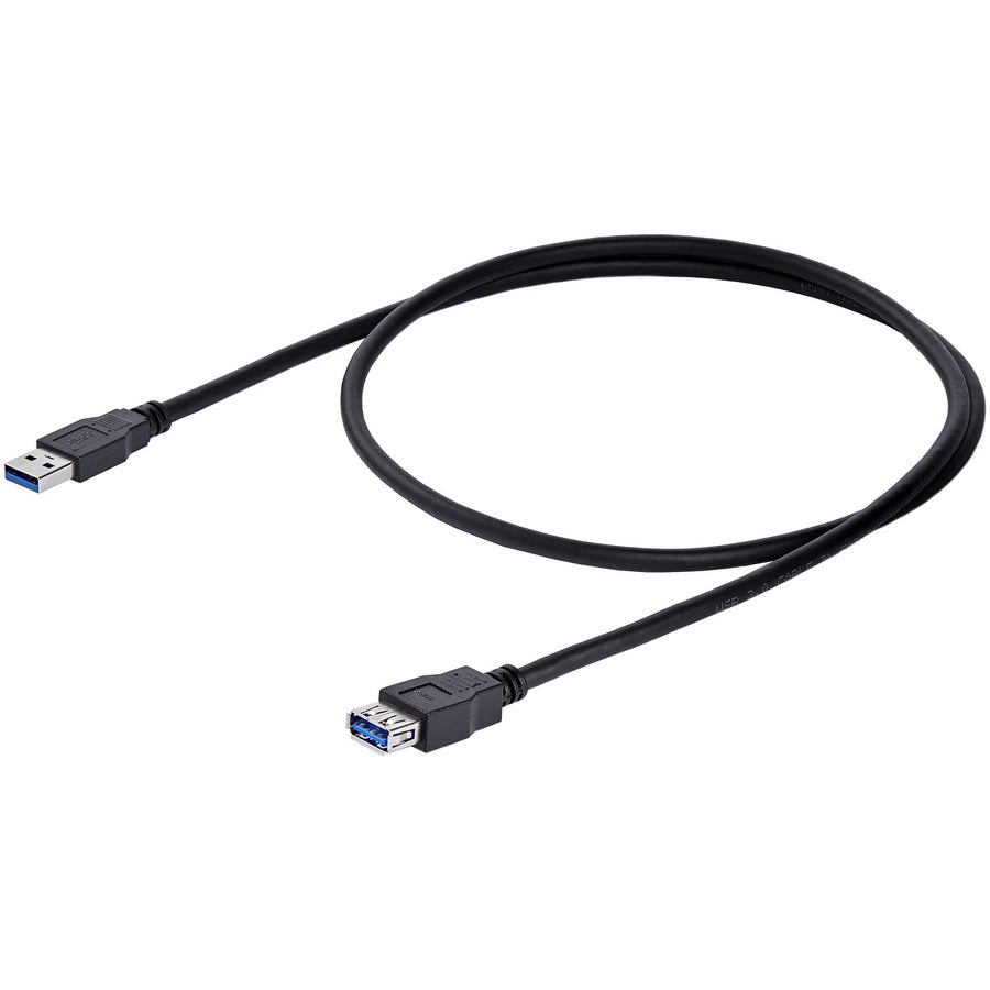 Câble d'extension USB 3.0 SuperSpeed ​​(5 Gbit/s) A vers A de 1 m - Noir - M/F USB3SEXT1MBK
