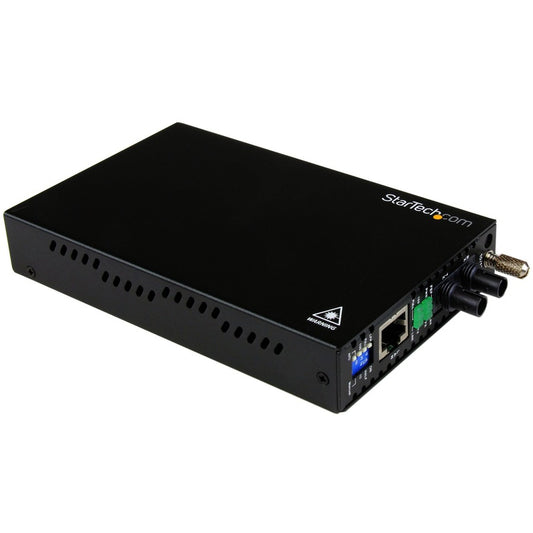 Convertisseur de média fibre optique multimode 10/100 Mbps ST 2 km ET90110ST2 de StarTech.com