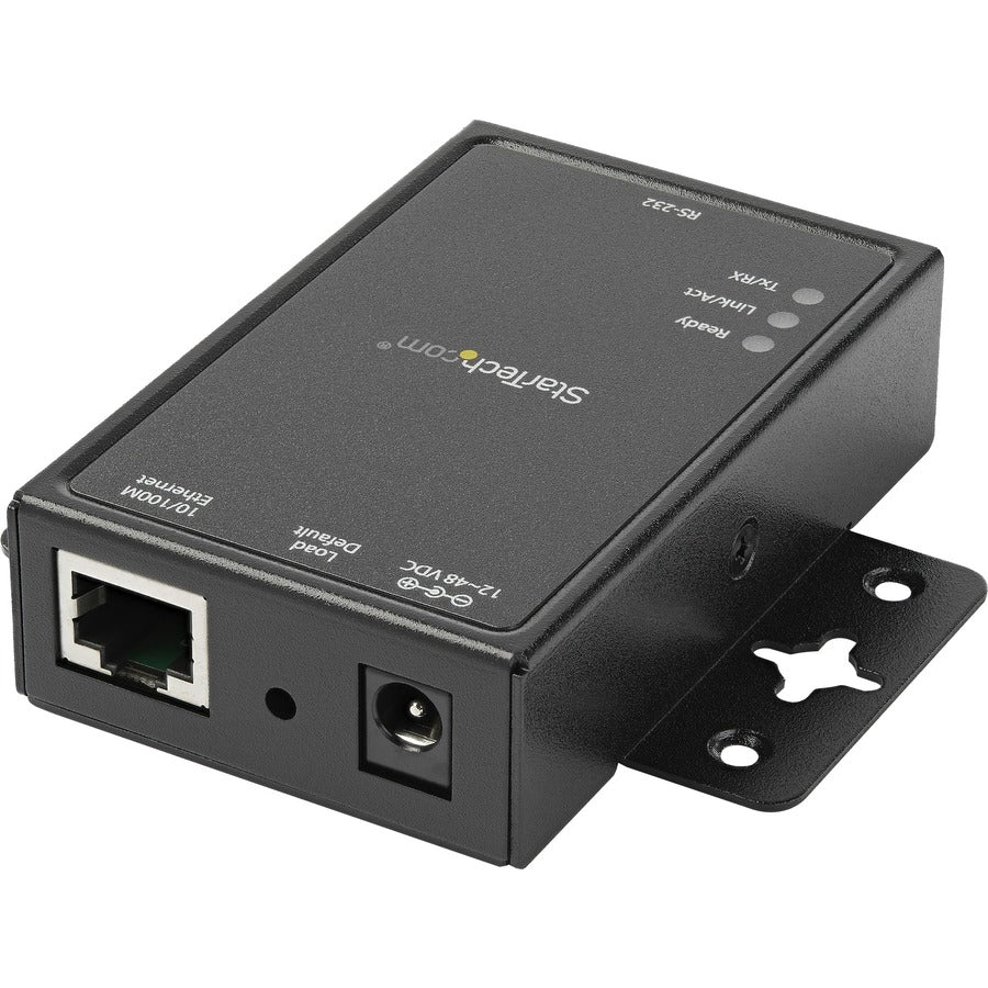 StarTech.com Convertisseur série RS232 vers Ethernet IP à 1 port / Serveur de périphériques - Aluminium NETRS2321P