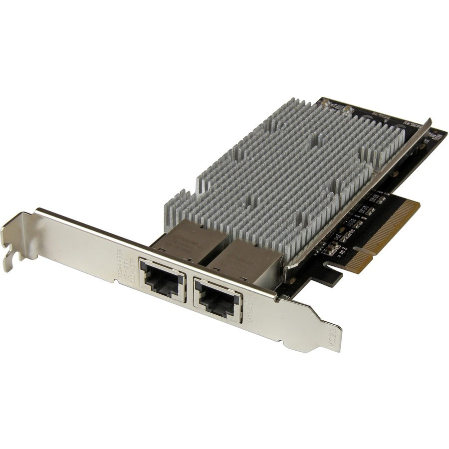 StarTech.com Carte réseau 10G - 2 ports - NBASE-T - Port RJ45 - Chipset Intel X550 - Carte Ethernet - Carte réseau Intel ST20000SPEXI