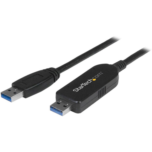 StarTech.com USB 3.0 Data Transfer Cable for Mac and Windows - Fast USB Transfer Cable for Easy Upgrades - 1.8m (6ft) USB3LINK