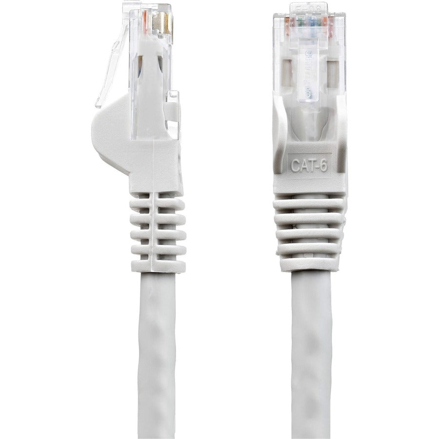 Câble Ethernet CAT6 StarTech.com de 38,1 m - Gigabit sans accroc - 100 W PoE UTP 650 MHz - Cordon de raccordement catégorie 6 - Câblage certifié UL/TIA N6PATCH125GR