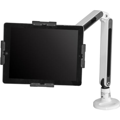 StarTech.com Bras de bureau pour tablette - Articulé - Pour tablettes de 9" à 11" - Support pour tablette iPad ou Android - Verrouillable - Acier - Blanc ARMTBLTIW