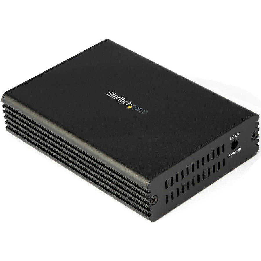 StarTech.com Convertisseur de média Ethernet 10GbE 10GBASE-T- SFP vers RJ45 monomode/multimode fibre vers pont cuivre réseau 10 Gbit/s MCM10GSFP