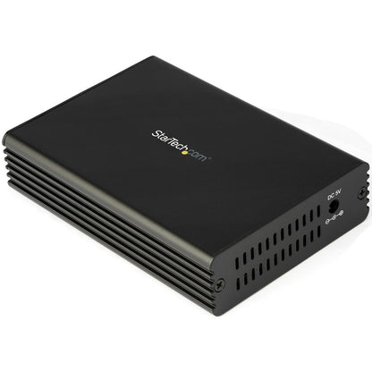 StarTech.com Convertisseur de média Ethernet 10GbE 10GBASE-T- SFP vers RJ45 monomode/multimode fibre vers pont cuivre réseau 10 Gbit/s MCM10GSFP