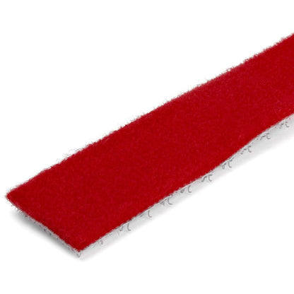 StarTech.com Rouleau de 30,5 m de bande auto-agrippante - Rouge - Gestion des câbles (HKLP100RD) HKLP100RD