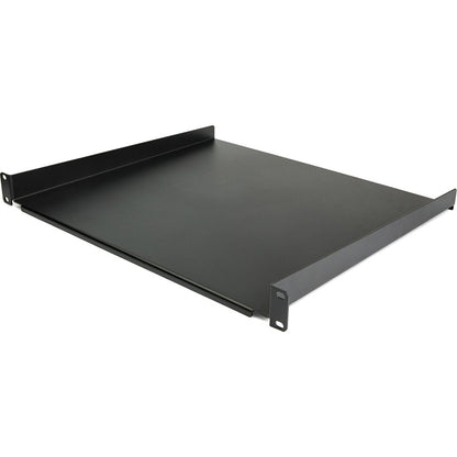 StarTech.com Étagère pour rack de serveur 1U - Plateau de montage en rack en porte-à-faux fixe de 40,6 cm de profondeur pour boîtier de données/AV/réseau de 48,3 cm avec écrous à cage, vis CABSHELF116