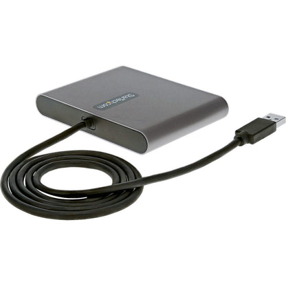StarTech.com USB 3.0 to 4 HDMI Adapter, External Graphics Card, 1080p, USB Type-A to Quad HDMI Monitor Display Adapter/Converter, Windows USB32HD4